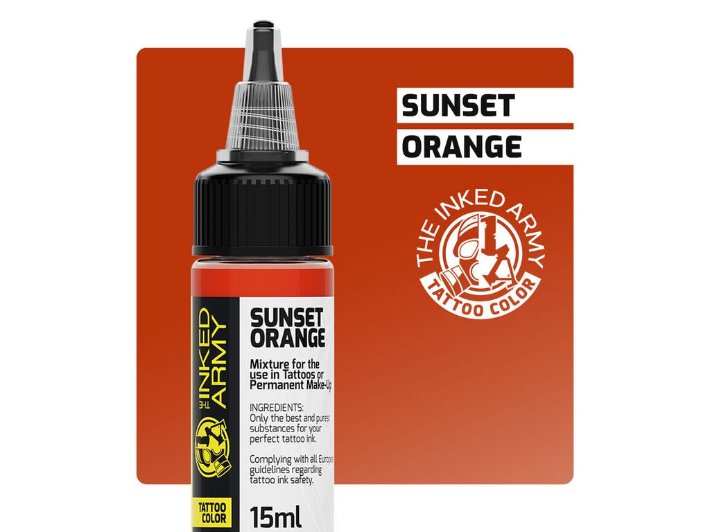 The Inked Army - Sunset Orange (15 ml / 0.5 oz)