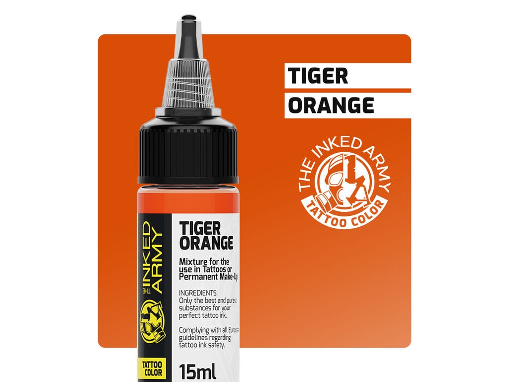 The Inked Army - Tiger Orange (15 ml / 0.5 oz)