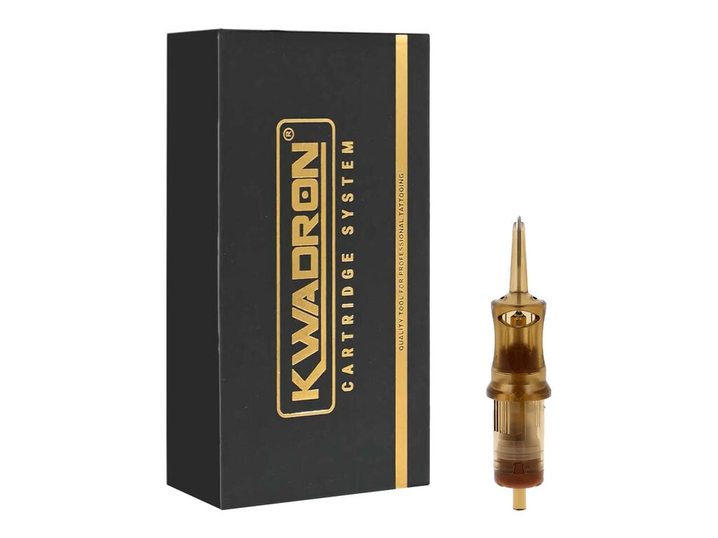 Kwadron - Cartuchos para sistema híbrido - Revestimientos redondos - Caja de 20 (03 Round Liner - 0,25 mm - Long Taper)