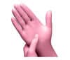 Merbach - Soft Nitrile Gloves - Pink - Box of 100 (X-Small)