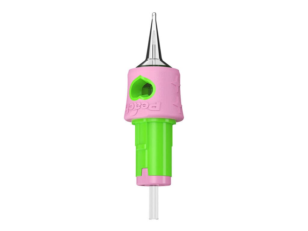 Peach - Cartridges - Round Liners - Box of 20 (01 Round Liner - 0.35 mm - Long Taper)