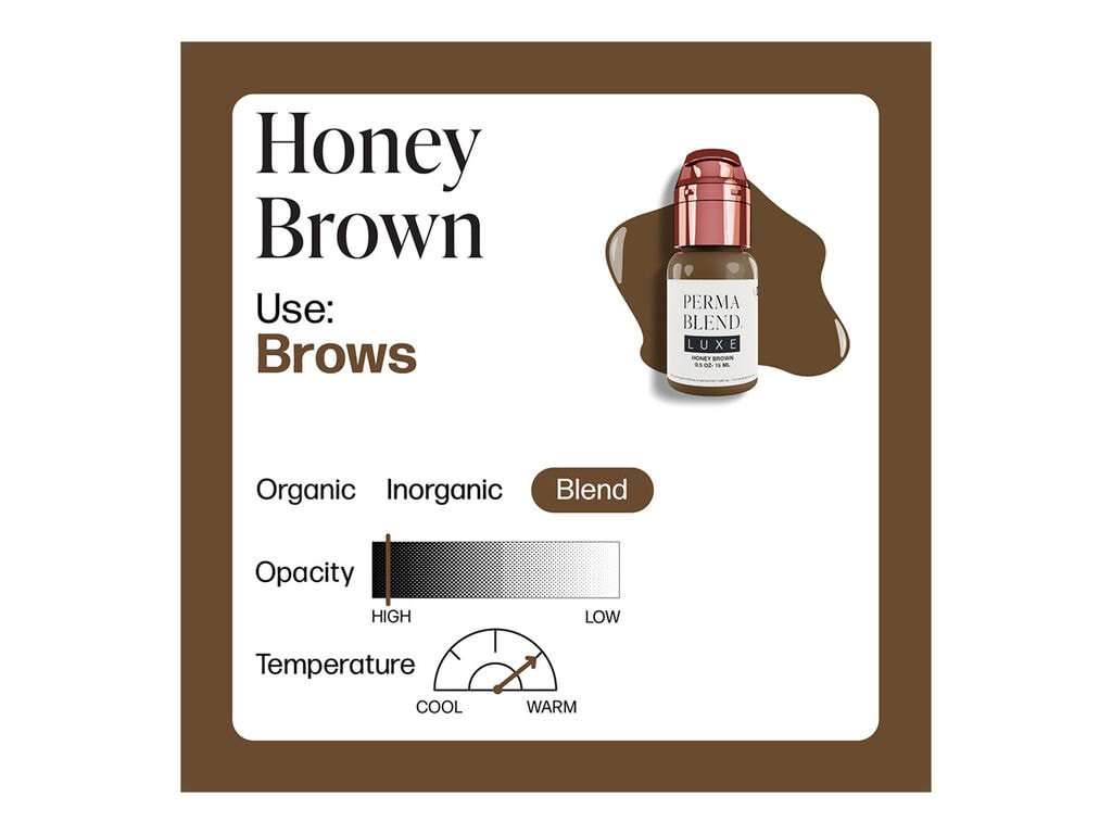 Perma Blend Luxe - Amina Sadiq - Honey Brown - 15 ml / 0.5 oz