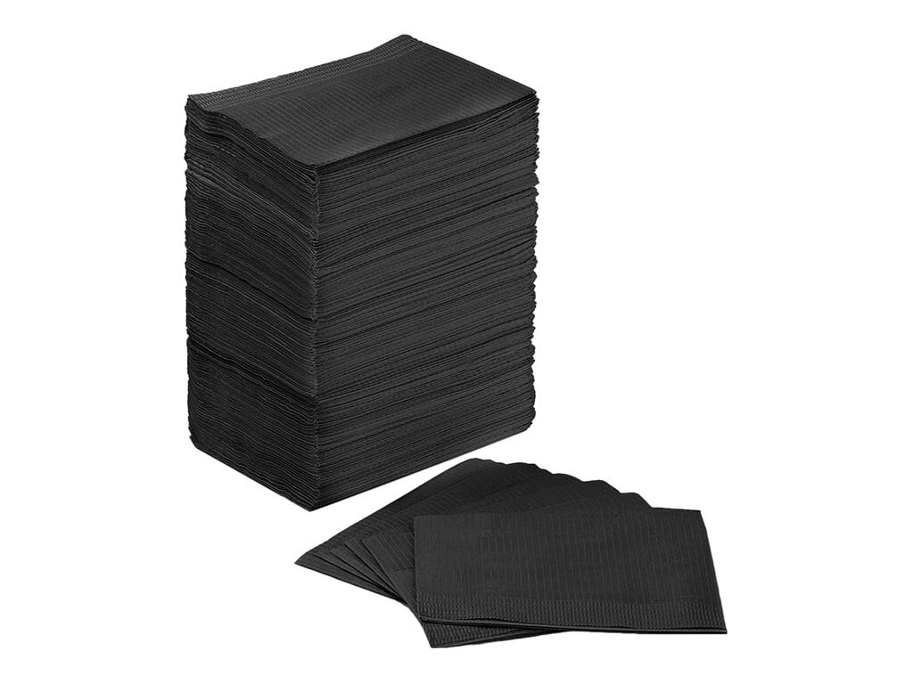 Crystal - Noir - Dental Lätzchen - 500er Box