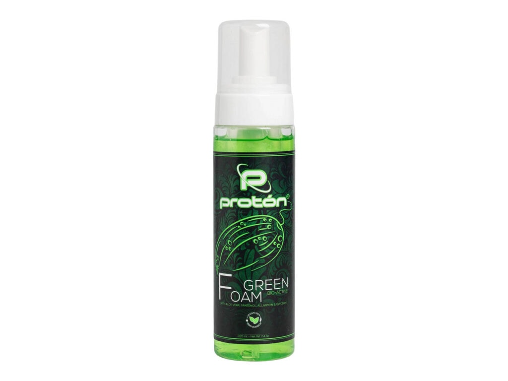 Proton - Mousse Nettoyante - Vert - 220 ml / 7,5 oz
