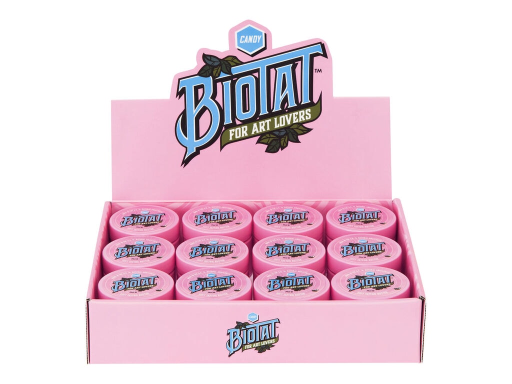Biotat - Soft Tattoo Butter - Candy - 50 Gramm - 12er Box