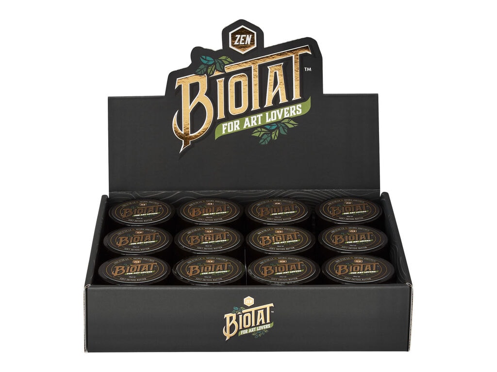 Biotat - Soft Tattoo Butter - Zen - 50 Gramm - 12er Box