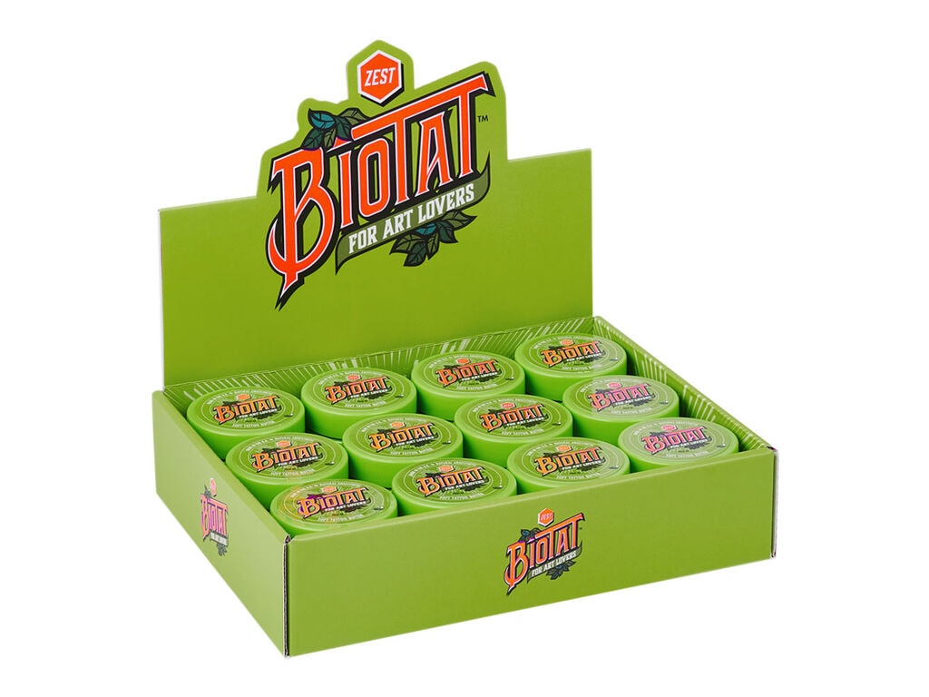 Biotat - Soft Tattoo Butter - Zest - 50 Gramm - 12er Box