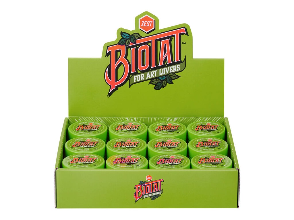 Biotat - Soft Tattoo Butter - Zest - 50 Gramm - 12er Box