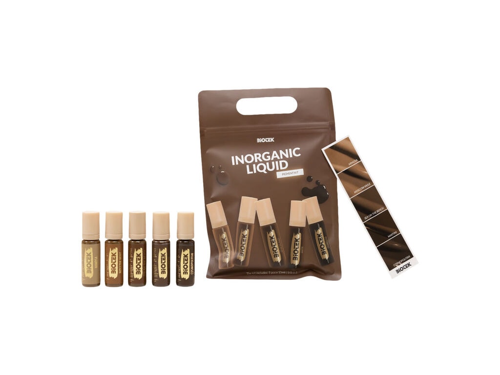 Biotek - Inorganic Liquid Brows Set - 5 x 15 ml / 0.5 oz