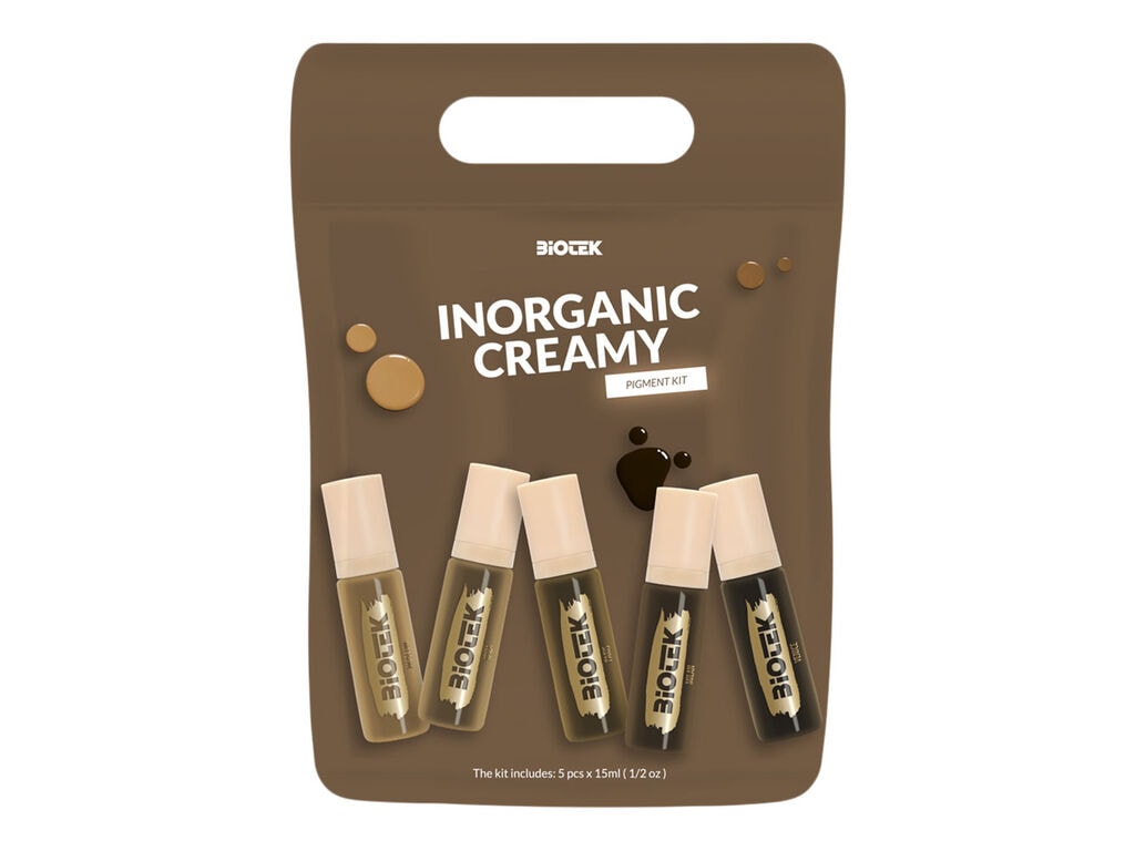 Biotek - Inorganic Creamy Brows Set - 5 x 15 ml / 0.5 oz
