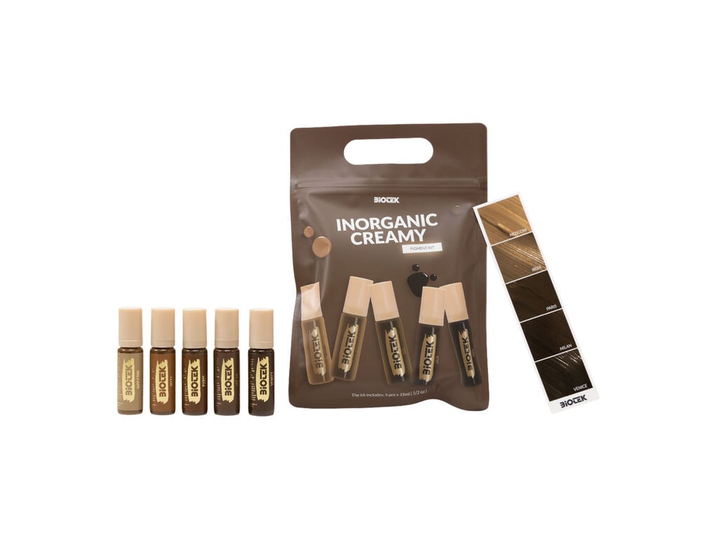 Biotek - Inorganic Creamy Brows Set - 5 x 15 ml / 0.5 oz
