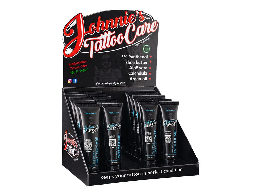 Johnnie's - Tattoo Aftercare Balm - 20 x 50 ml / 1.7 oz (Display not included)