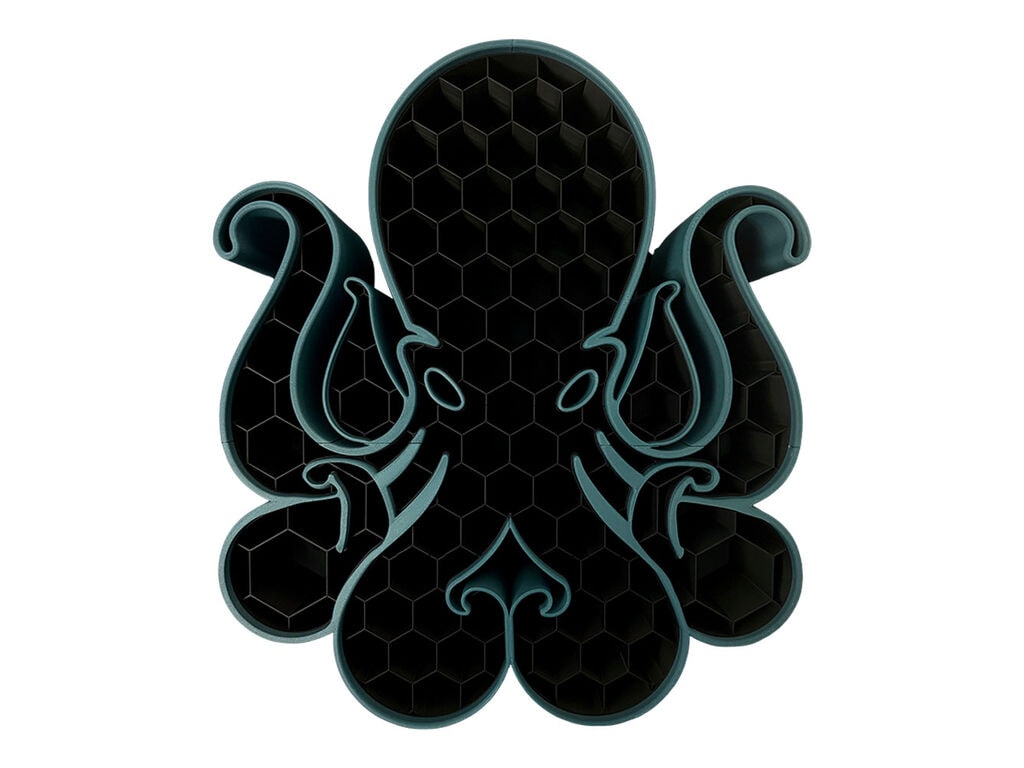 TattRak - Kraken - Farbflaschenhalter - Set - Tidal / Schwarz