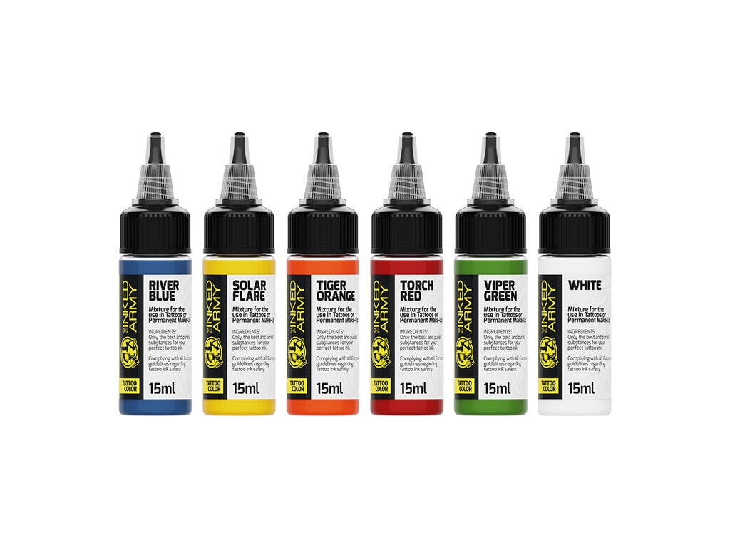 The Inked Army - Sample Set - 6 x 15 ml / 0.5 oz