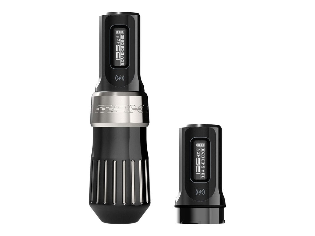 FK Irons - Flux Max - Machine à Tatouer Sans Fil - Pack Combo - Darksaber
