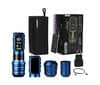 Ozer - X-Channel - Draadloze Tattoo Machine - Combipakket - Blauw