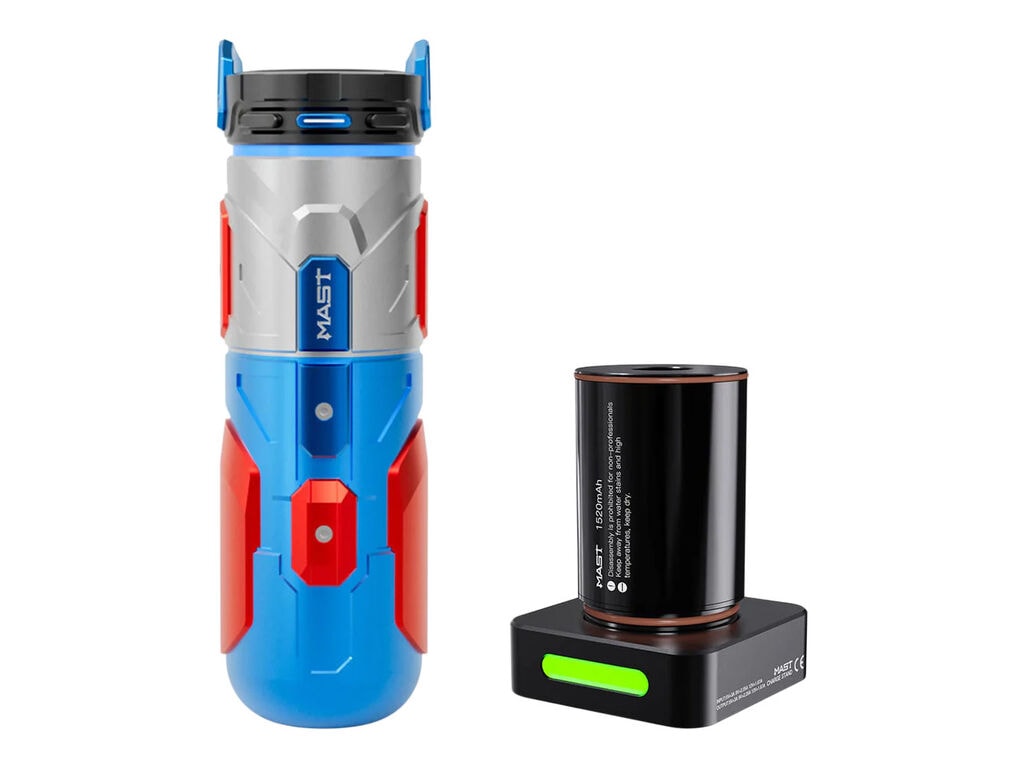 Dragonhawk - Mast Racer Pro - Wireless Tattoo Machine - Armour Edition - Blue