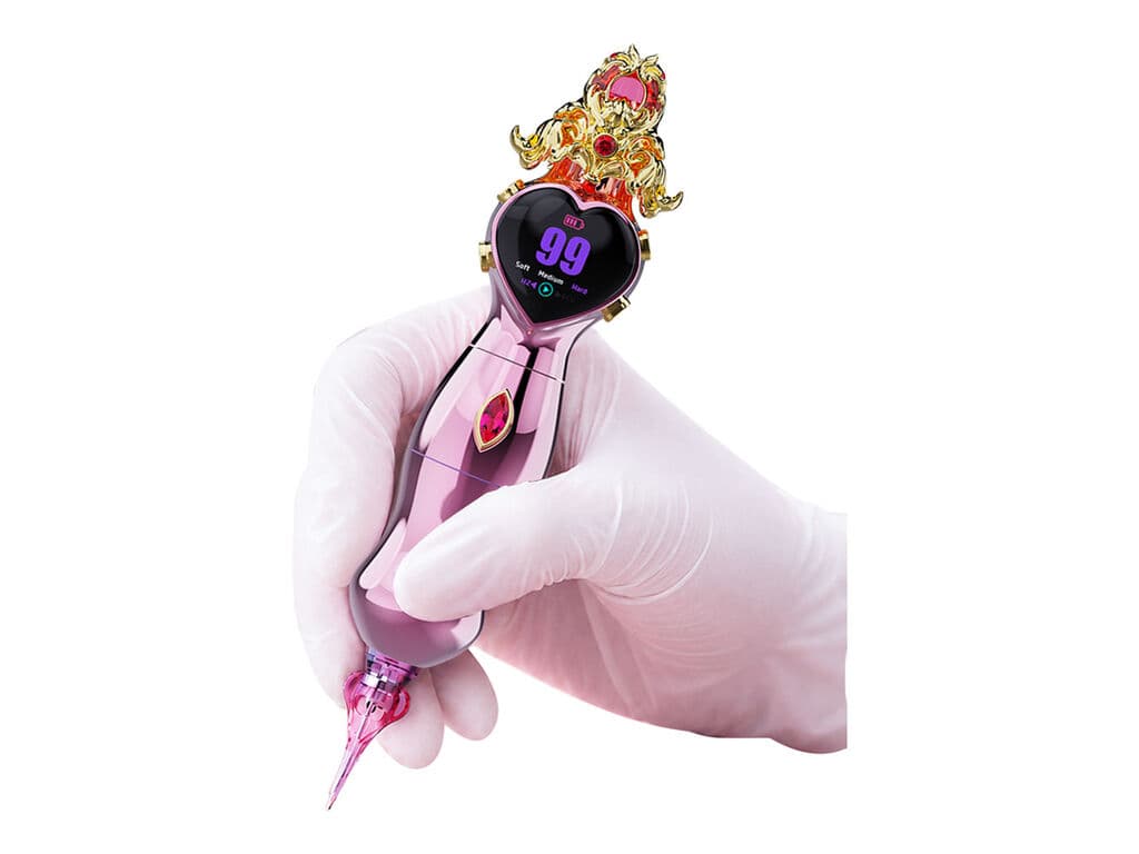 Faviamo - Elva - Wireless Tattoo Machine - Combo Pack - Pink