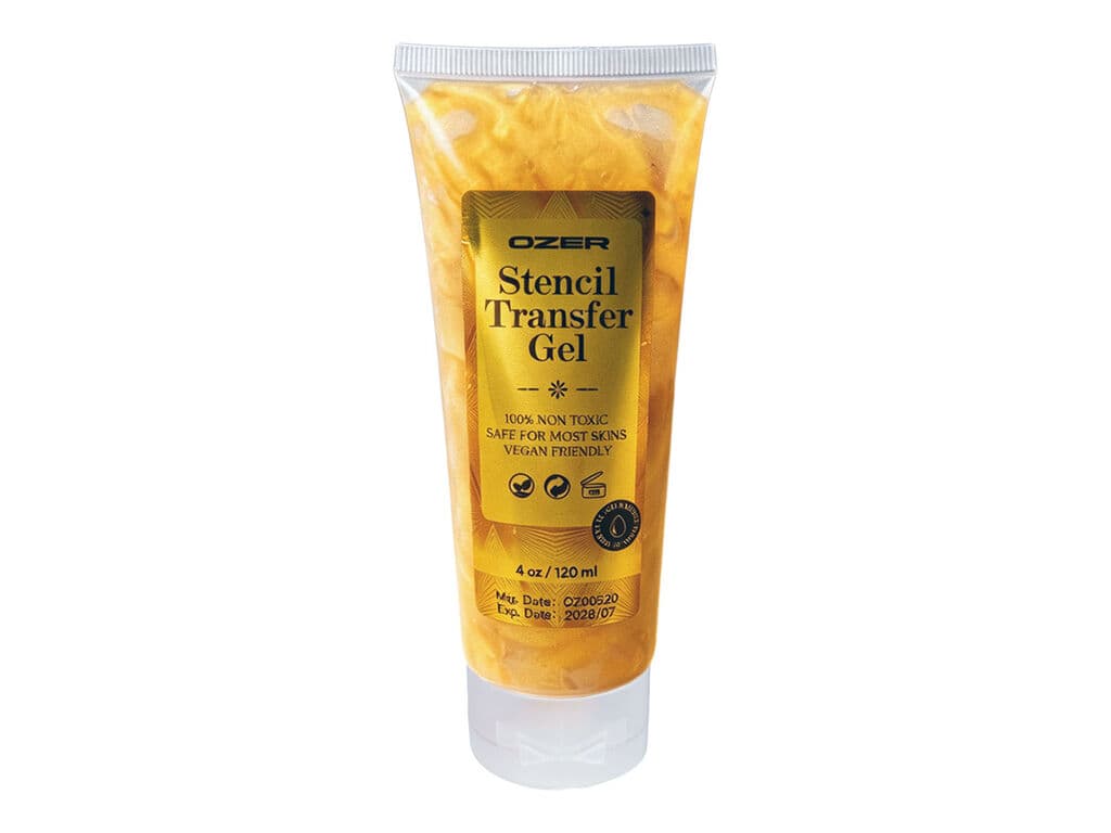 Ozer - Gold - Stencil Application Gel - 120 ml / 4 oz