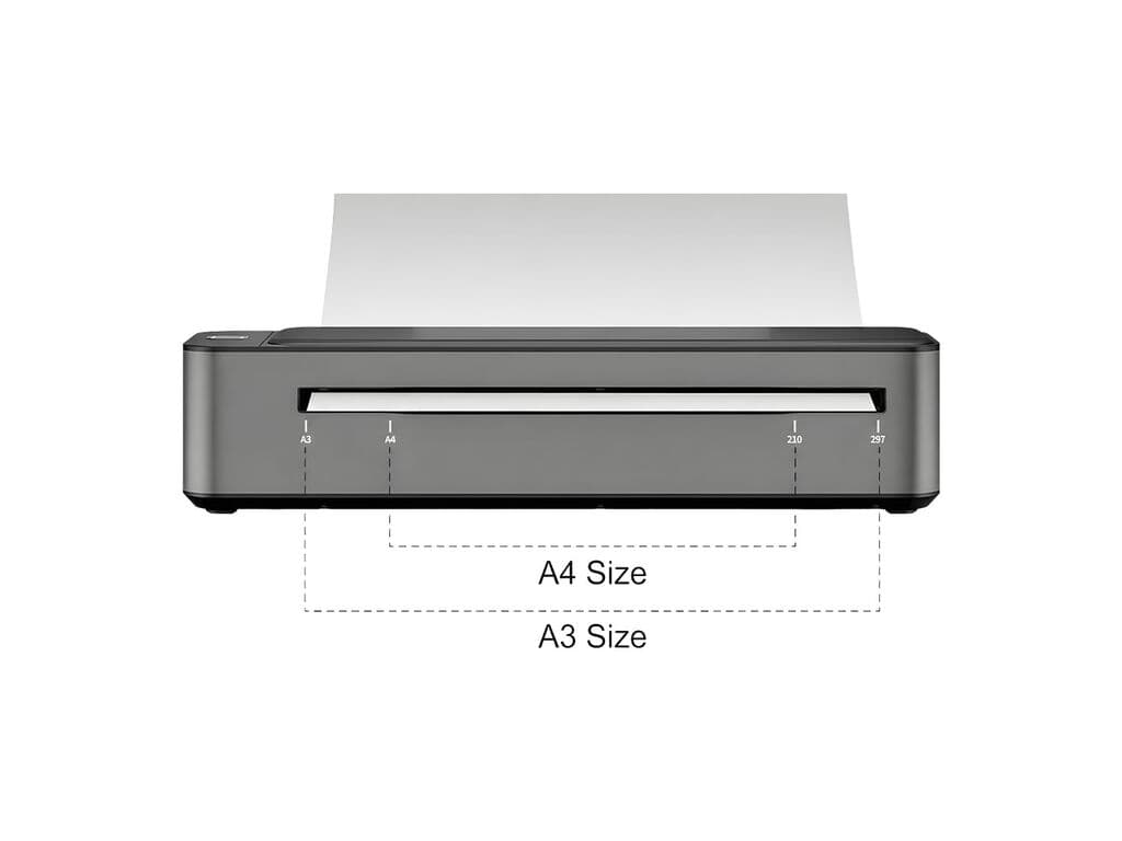 Apous - Bluetooth Thermal Stencil Printer - A3 / A4 - Black