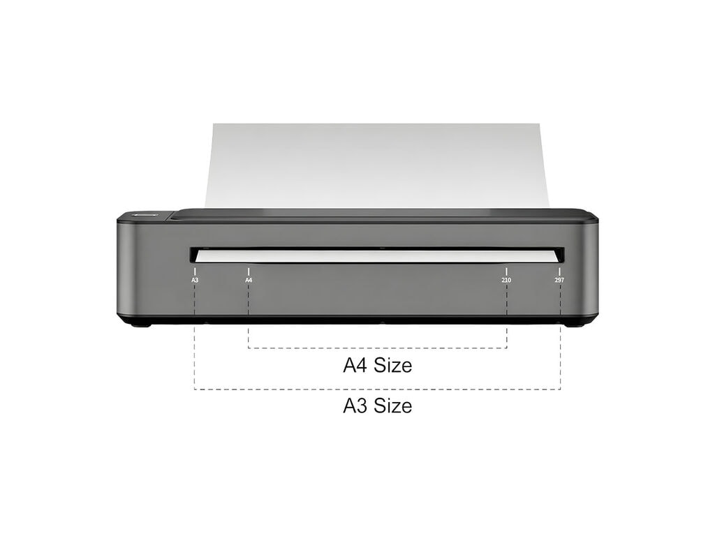 Apous - Bluetooth Thermal Stencil Printer - A3 / A4 - Black