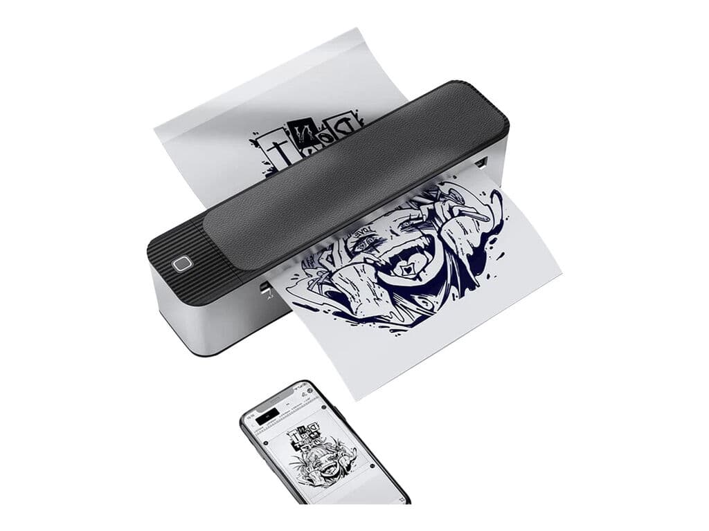 Apous - Bluetooth Thermal Stencil Printer - A3 / A4 - Black