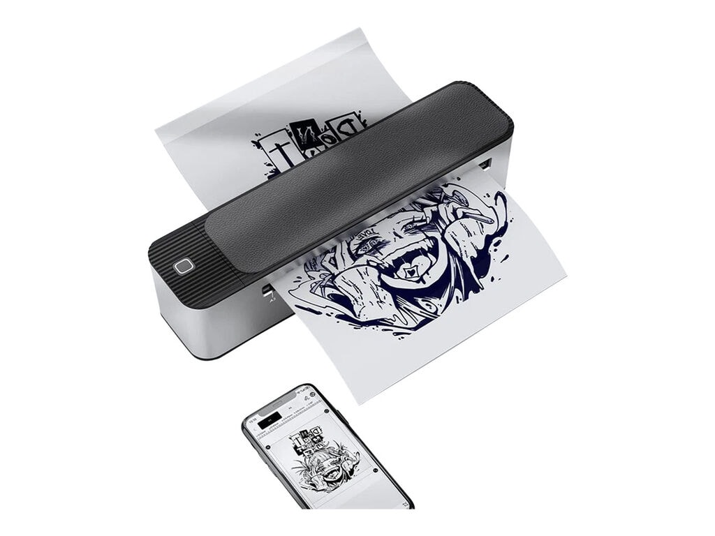 Apous - Bluetooth Thermal Stencil Printer - A3 / A4 - Black