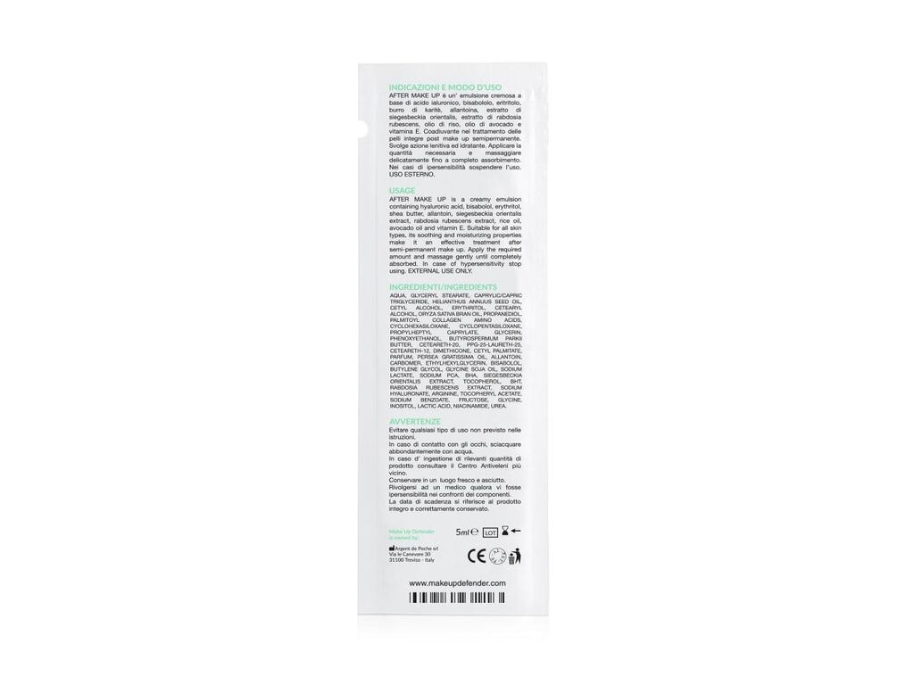 Make Up Defender - After Make Up - 5 ml / 0,17 oz