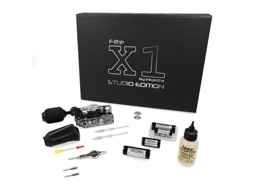 Inkjecta - Flite X1 - Wireless Tattoo Machine - Studio Edition - Glass