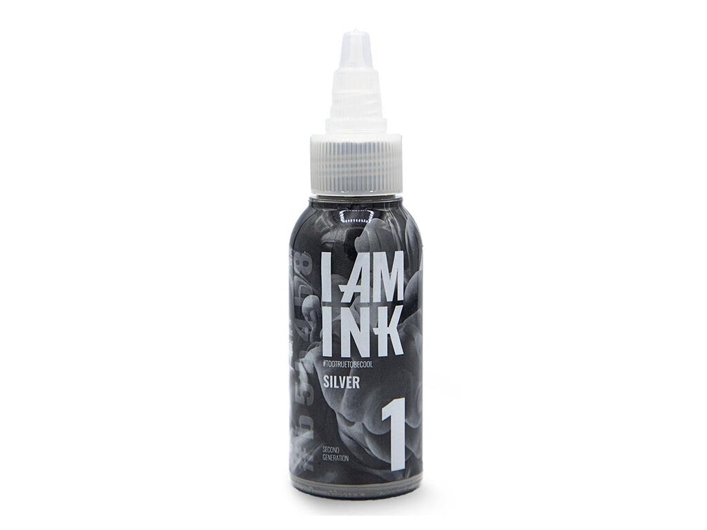 I AM INK - Second Generation - #1 Silver - 50 ml / 1.7 oz