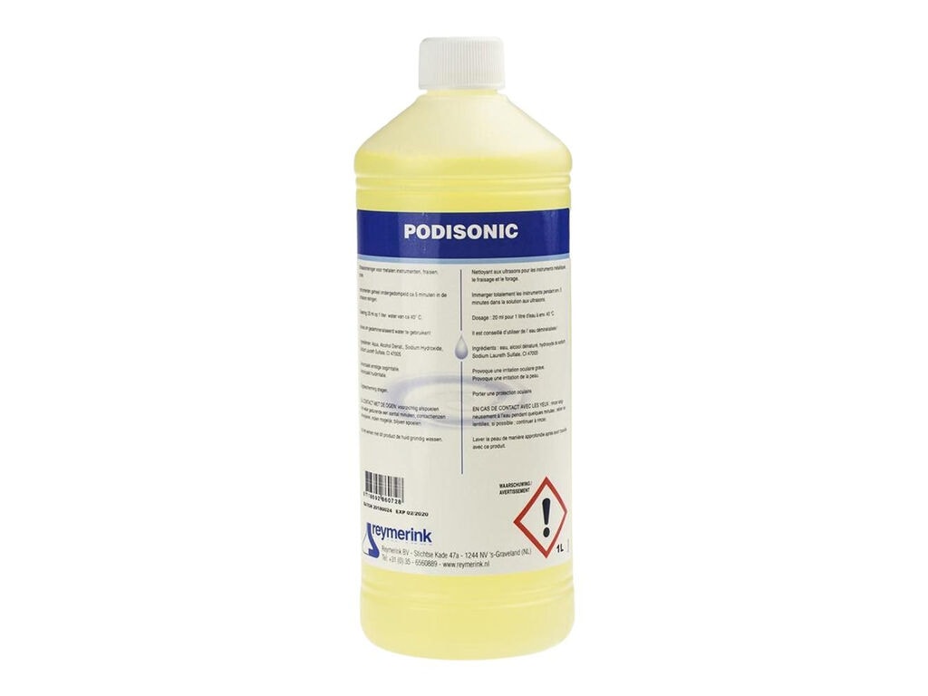 Reymerink - Podisonic - Nettoyant pour Bacs Ultrasons - 1000 ml / 34 oz