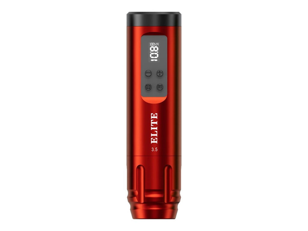 Elite - Fly V3 - Machine à Tatouer Sans Fil - 3,5 mm - Rouge
