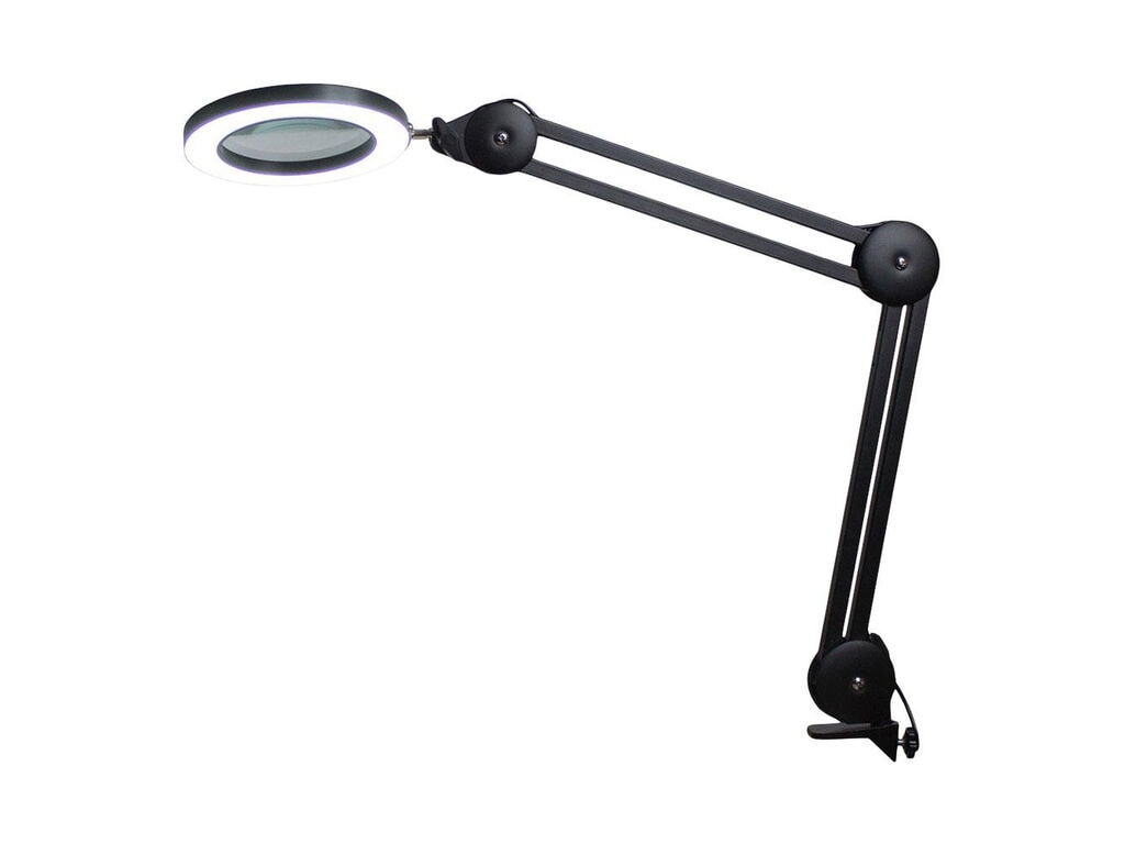 Light4Vision - Chameleon Mini - USB Loupe Lamp - Zwart