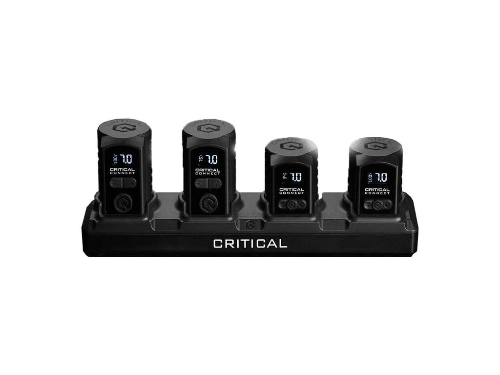 Critical - Base de carga para 4 baterías