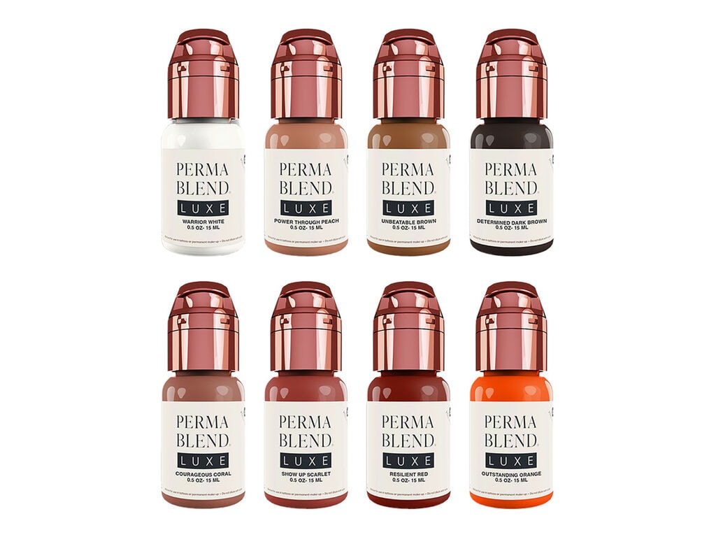 Perma Blend Luxe - Vicky Martin - Unstoppable Areola Set - 8 x 15 ml / 0,5 oz