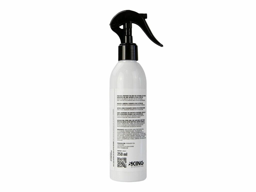 I AM INK - The Spartan - Tattoo-Reiniger - Gebrauchsfertig - 250 ml / 8,5 oz