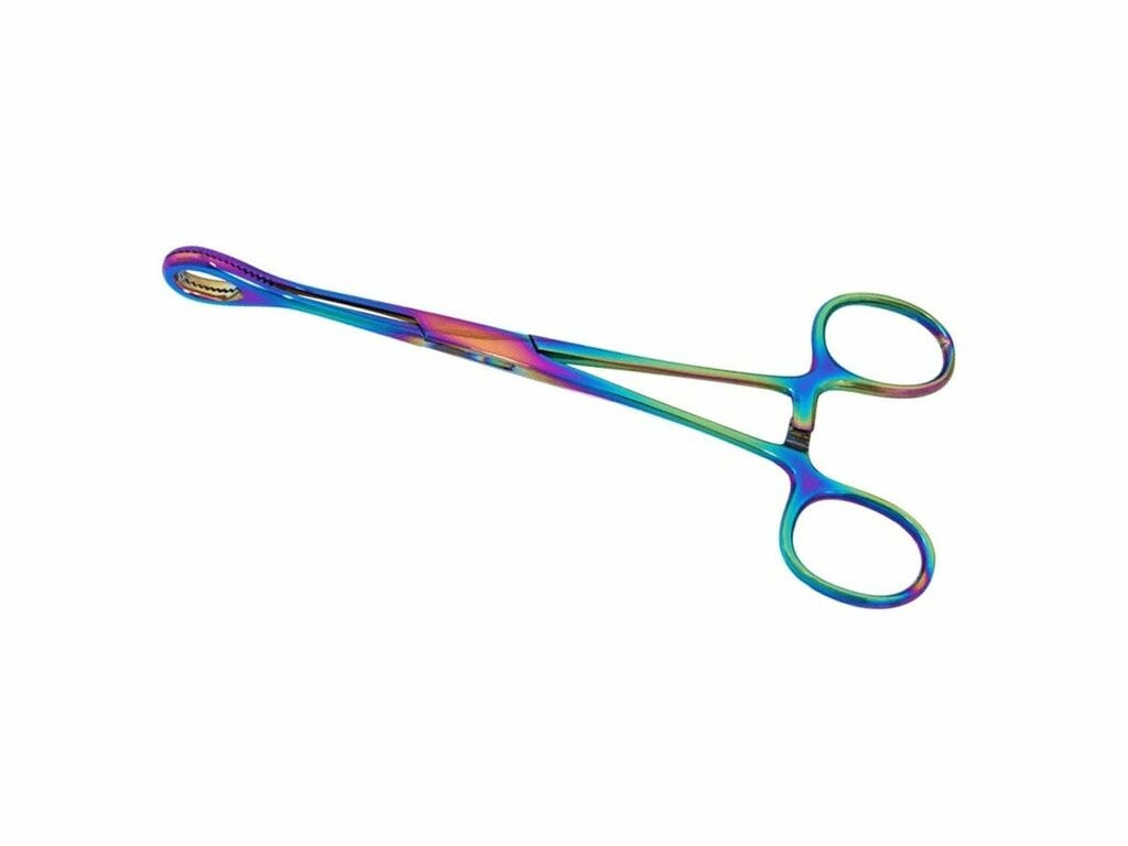 Spectrum Tools - Pinzas para esponjas - Sin ranura - Multicolor