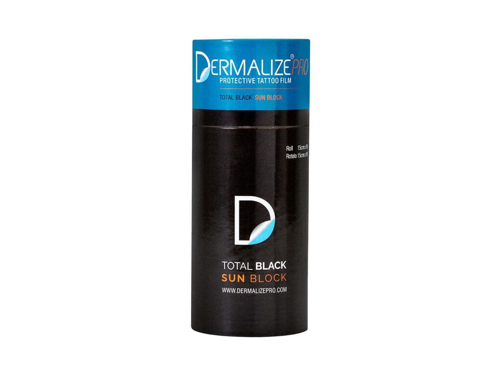 Dermalize - Protective Tattoo Film - Total Black Sun Block - Roll