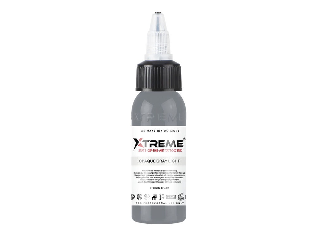Xtreme Ink - Opaque Grey - Light - 30 ml / 1 oz