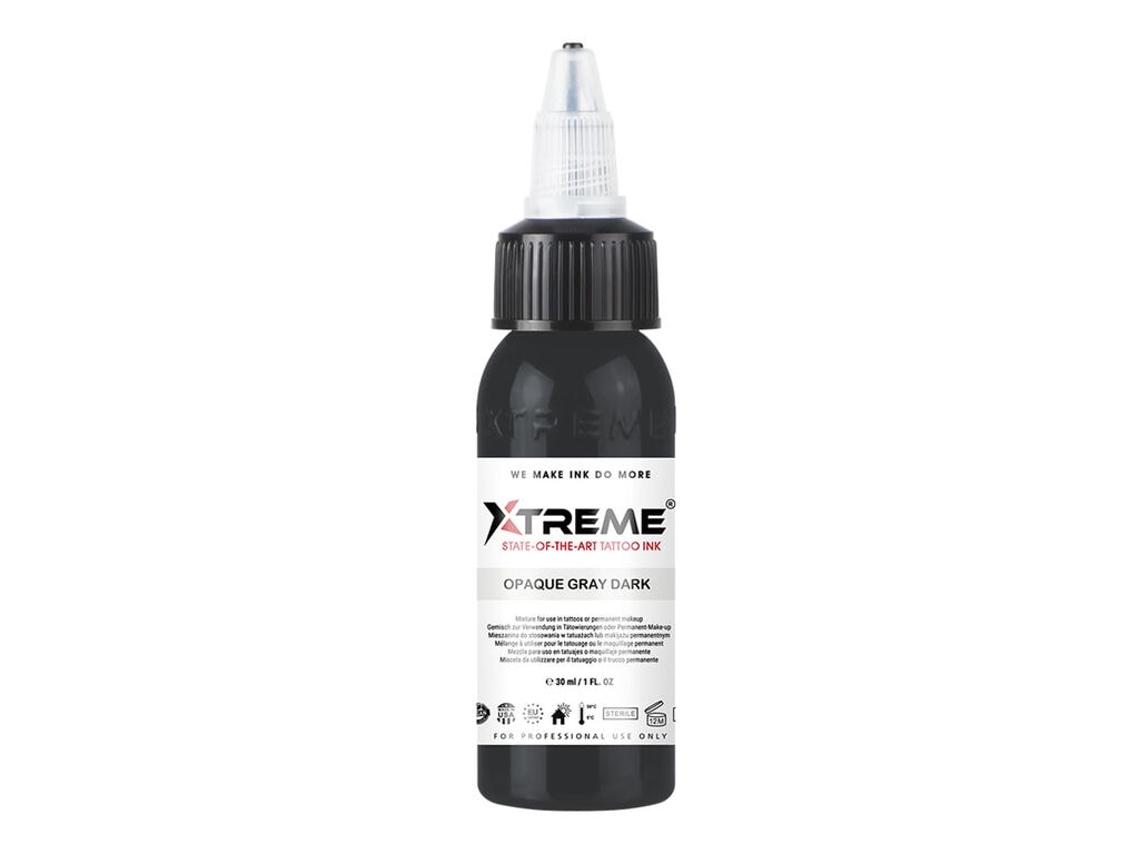 Xtreme Ink - Opaque Grey - Dark - 30 ml / 1 oz