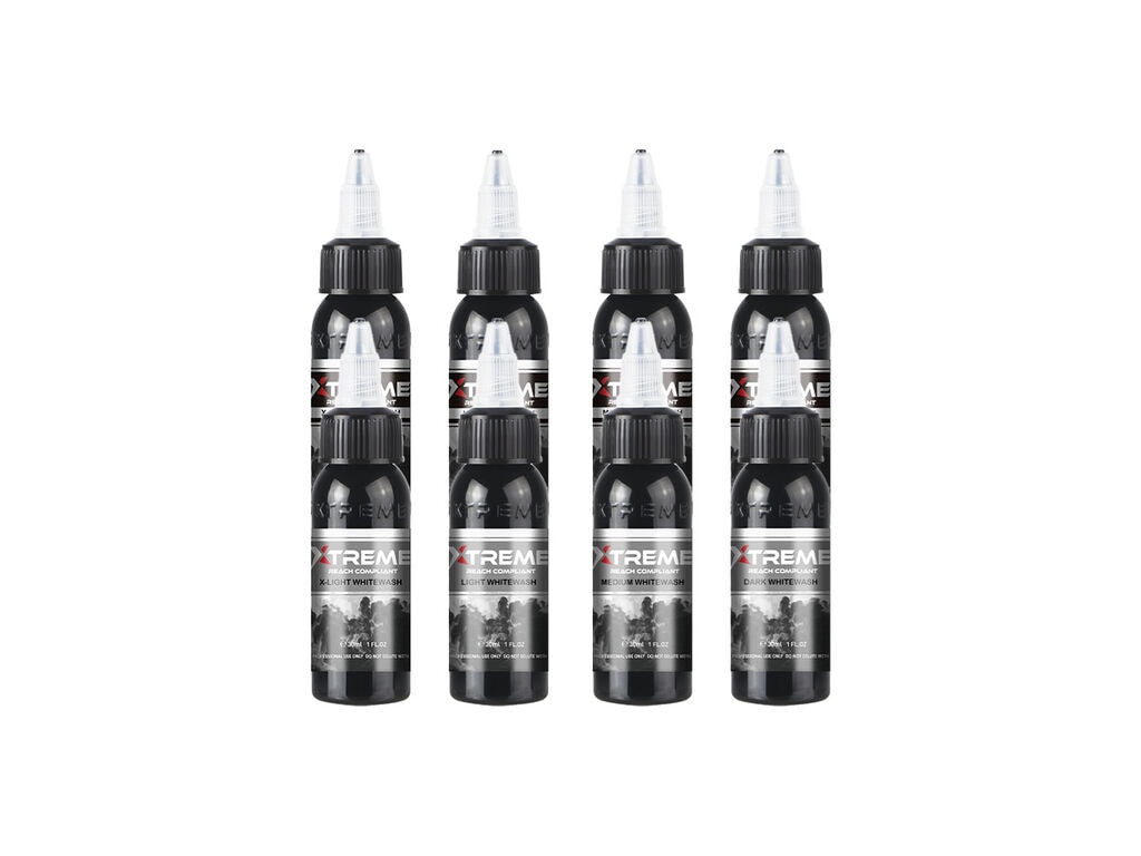 Xtreme Ink - Complete Wash Set - 8 x 30 ml / 1 oz