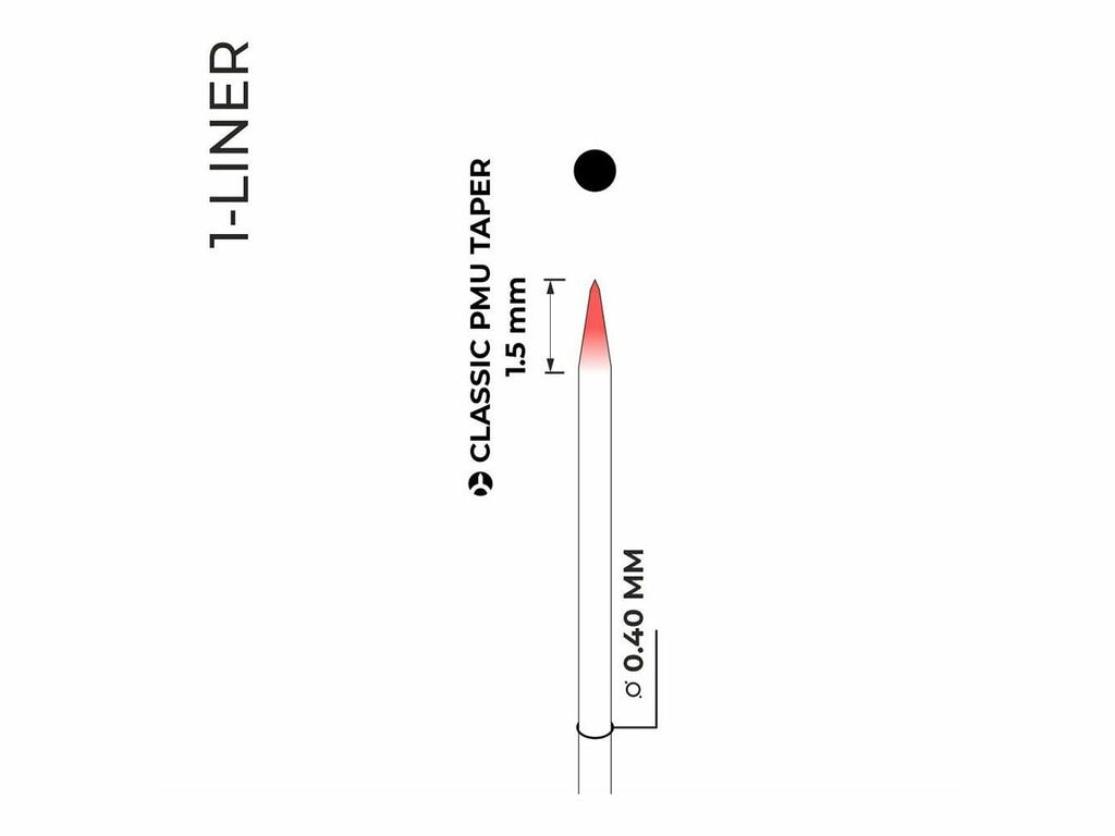 Artyst - Cartouches H1 - 01 Liner 0,40 mm Classic PMU Taper - 10