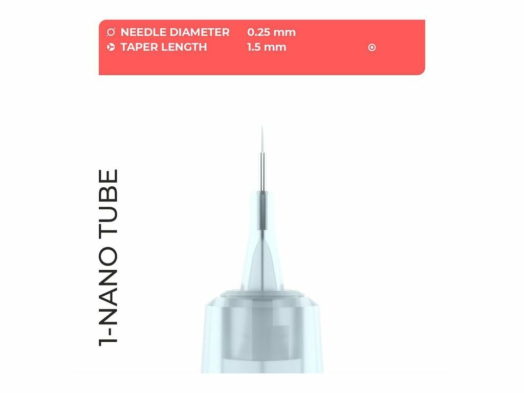 Artyst - H1 Cartridges - 01 Nano Tube N3 0.25 mm Classic PMU Taper - 10