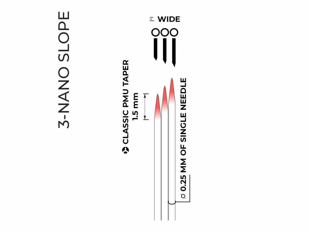 Artyst - Cartouches H2 - 03 Nano Slope 0,25 mm Classic PMU Taper - 20