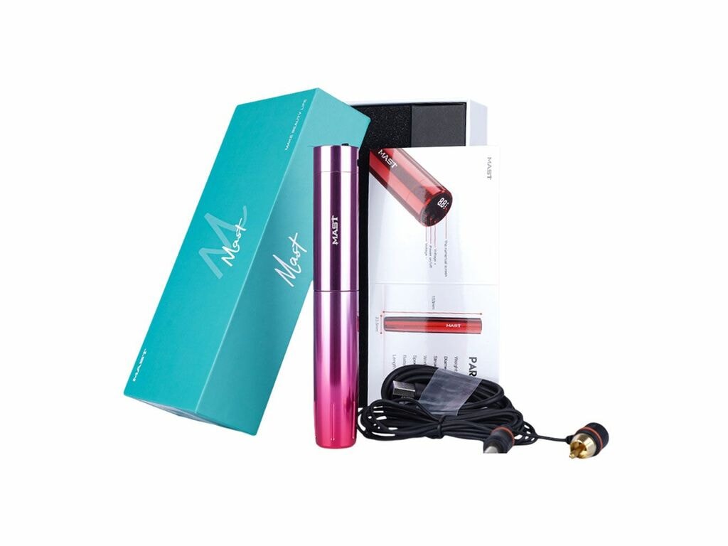 Dragonhawk - Mast Tour Y22 - Draadloze Tattoo Machine - Roze