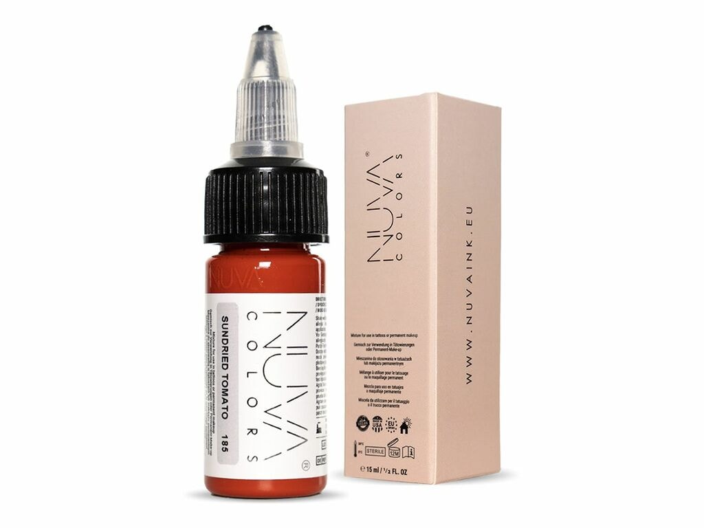 Nuva Colors - Lip - 185 Sundried Tomato - 15 ml / 0.5 oz