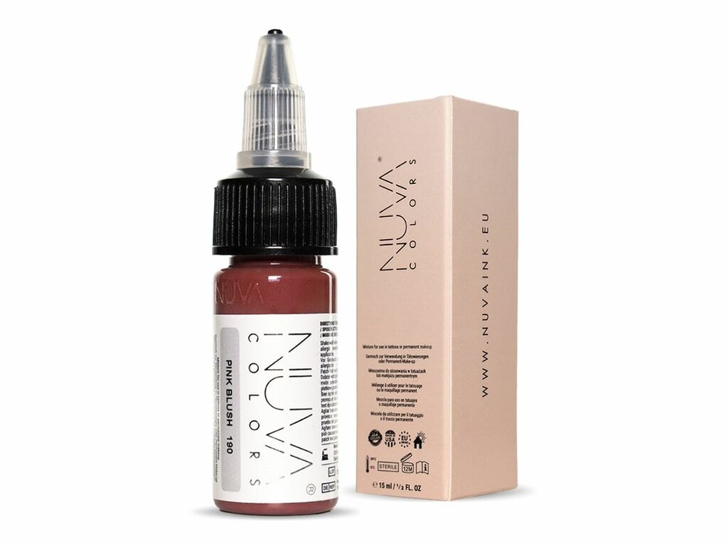 Nuva Colors - Lip - 190 Pink Blush - 15 ml / 0.5 oz