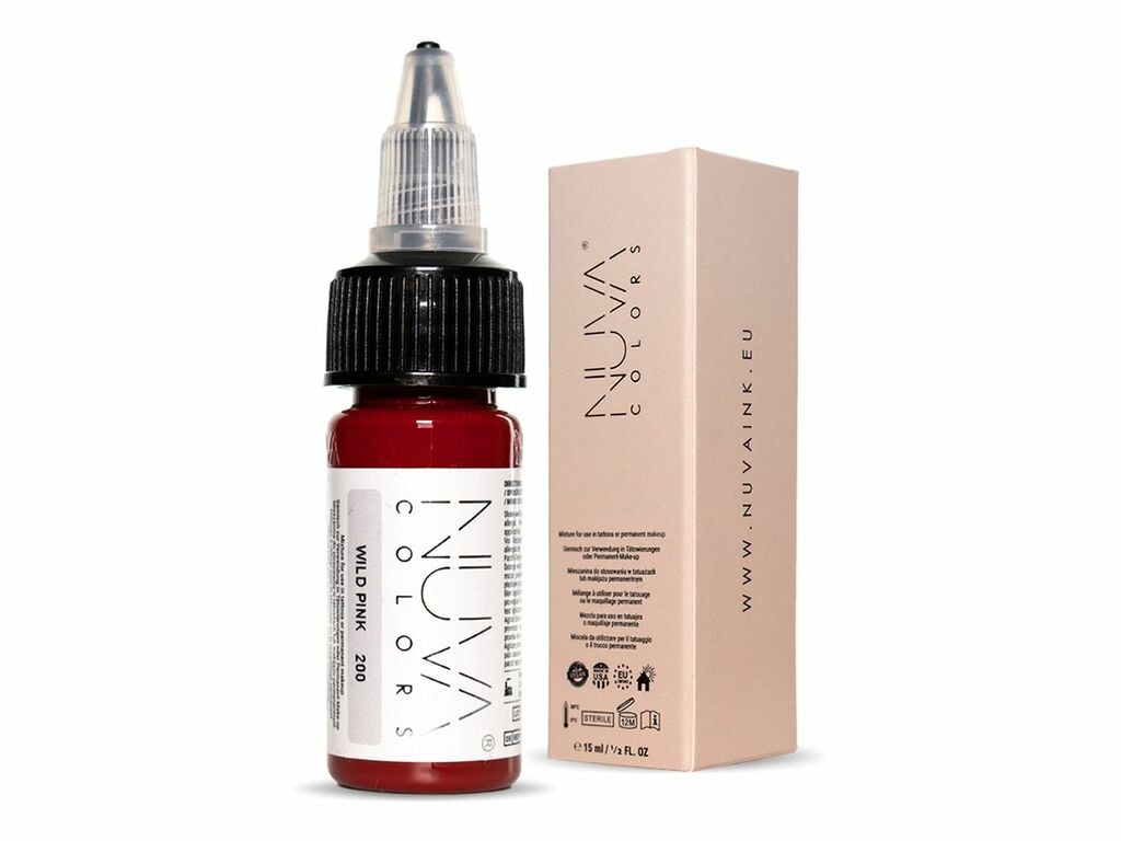 Nuva Colors - Lip - 200 Wild Pink - 15 ml / 0,5 oz