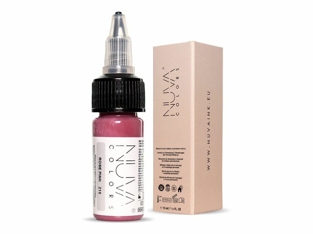 Nuva Colors - Lip - 210 Rose Pink - 15 ml / 0.5 oz