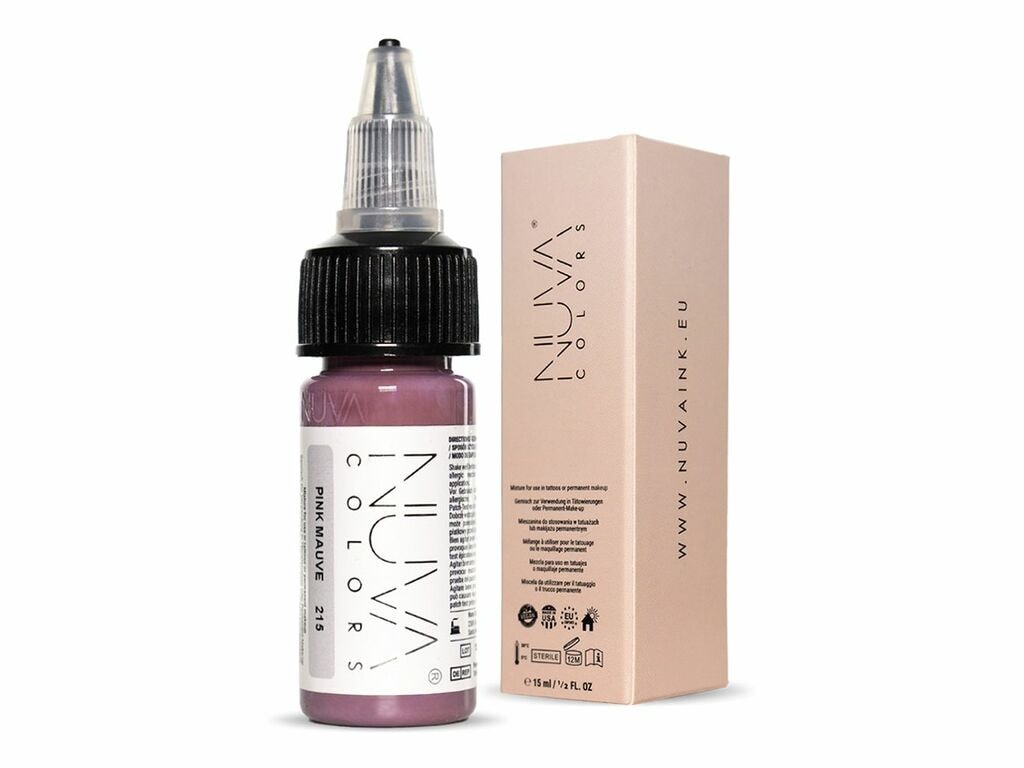 Nuva Colors - Lip - 215 Pink Mauve - 15 ml / 0.5 oz